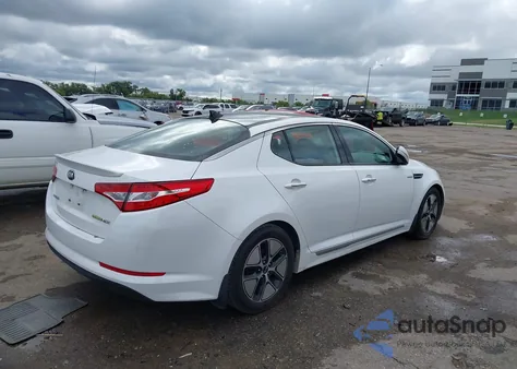 2013 Kia Optima Hybrid Ex из США, поврежденный, VIN KNAGM4AD7D5047298